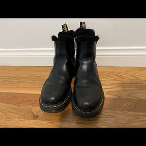 Slip on doc martens, size US 8, broken in but still so much life in them